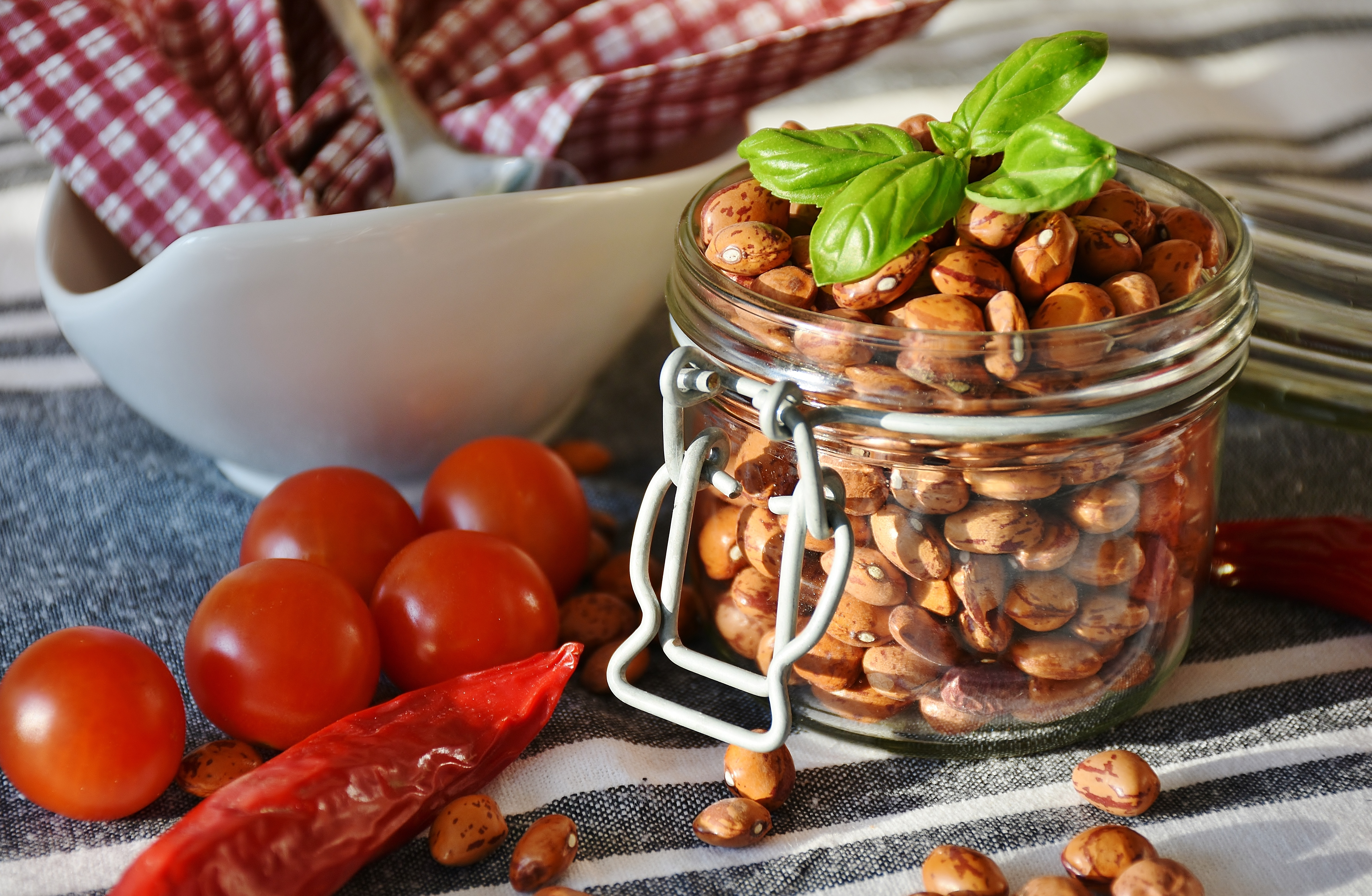 Canva - Beans in a Jar