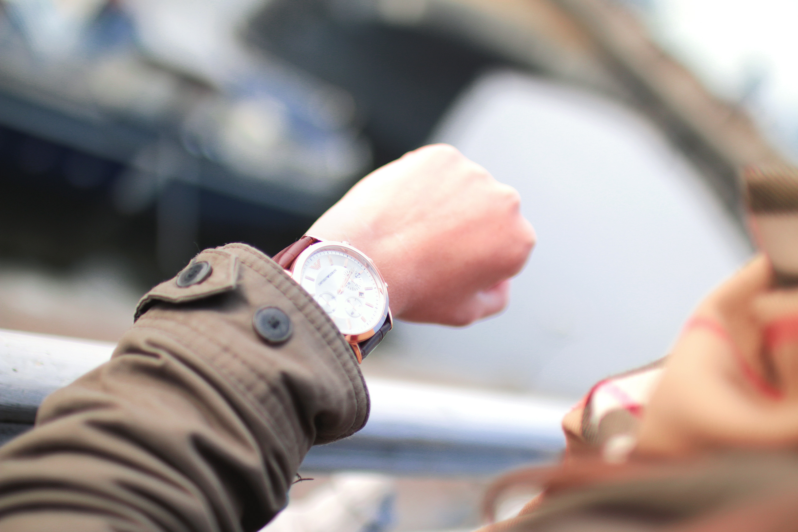 Canva - Selective Focus Photography of Person Watching Watch